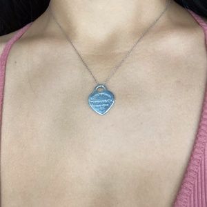 Authentic Tiffany & Co 925 Sterling Silver Return